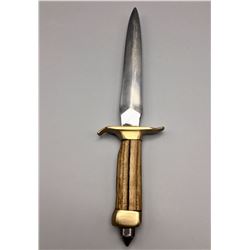 Antique Hand-Forged Dagger - Stiletto Knife