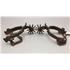 Image 10 : Old California Style Spurs Dated 1923