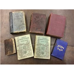 Group of 7 Antique Books