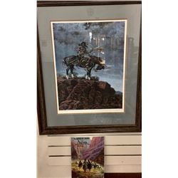 Jimmy Abeita, Signed Print and Book