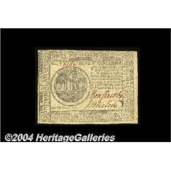 Continental Currency July 22, 1776 $7 Very