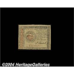 Continental Currency January 14, 1779 $4 Very