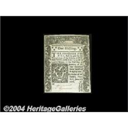 Connecticut June 7, 1776 1s Gem New. Bright