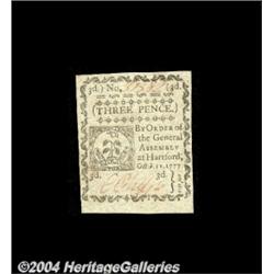 Connecticut October 11, 1777 3d Gem New. An