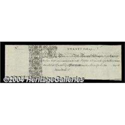 Maryland 1733 20s Superb Gem New. This is the