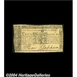Maryland April 10, 1774 $1 Extremely Fine. A