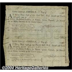 Maryland Continental Loan Office Bill of