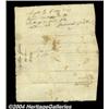 Image 2 : Massachusetts January 28, 1777 Bounty Note.