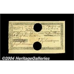 New Hampshire February 16, 1796 Fiscal Paper.