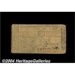 New Jersey April 8, 1762 L3 Fine. Well worn