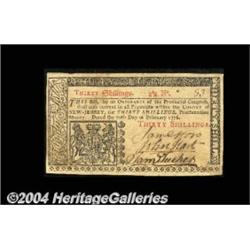 New Jersey February 20, 1776 30s Choice