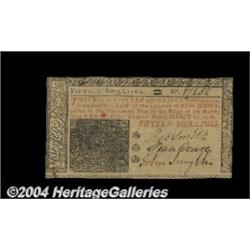New Jersey March 25, 1776 15s Choice New.