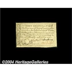 North Carolina December 1771 30s Choice