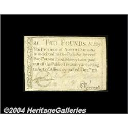 North Carolina December 1771 L2 About New.