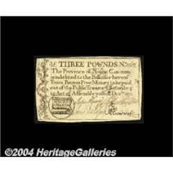 North Carolina December 1771 L3 Extremely