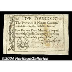 North Carolina December, 1771 L5 About New. In