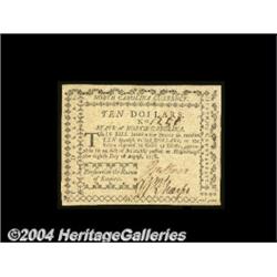 North Carolina August 8, 1778 $10 Gem New.