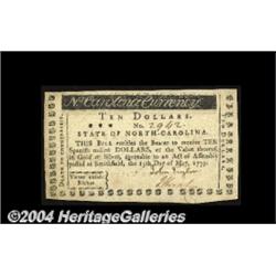 North Carolina May 15, 1779 $10 Choice About