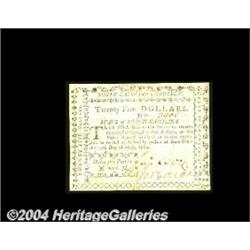 North Carolina May 10, 1780 $25 About New.