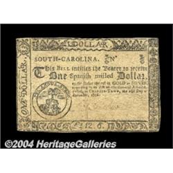 South Carolina December 23, 1776 $1 Extremely