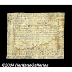 Virginia October 16, 1780 $400 Extremely Fine.