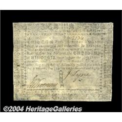 Virginia October 16, 1780 $500 Extremely Fine.