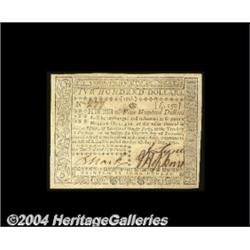 Virginia May 7, 1781 $500 About New.