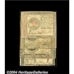 Three Continentals and a Massachusetts. $7 May