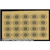 Image 2 : Fr. 1230 5c First Issue Uncut Sheet of 20