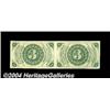 Image 2 : Fr. 1227 3c Third Issue Horizontal Pair Very