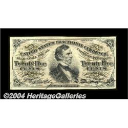 Fr. 1292 25c Third Issue Choice About New. A
