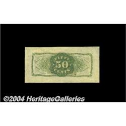 Fr. 1339SP 50c Third Issue Spinner Wide Margin