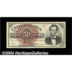 Fr. 1374 50c Fourth Issue Lincoln Choice About