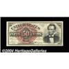 Image 1 : Fr. 1374 50c Fourth Issue Lincoln Choice About
