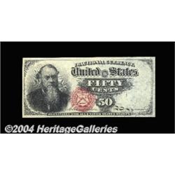 Fr. 1376 50c Fourth Issue Stanton Superb Gem