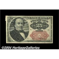 Fr. 1309 25c Fifth Issue About New. The