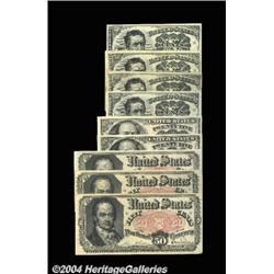 A nice Fifth Issue Group. Fr. 1264 (two), Fr.