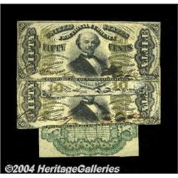 Four Narrow Margin Specimens. Fr. 1255SP Face