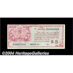 Series 471 $5 Very Fine-Extremely Fine. A