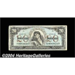 Series 661 $20 MPC Replacement Note Very Fine.