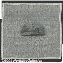 Souvenir Men's Silk Handkerchief measuring