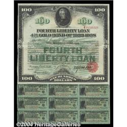 Fourth Liberty Loan 4 1/4% Gold BondA gorgeous