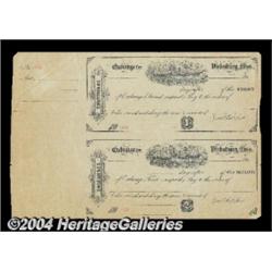 First and Second of Exchange from Vicksburg,