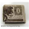 Image 1 : 1 $ Cigarette Case. A half-size case