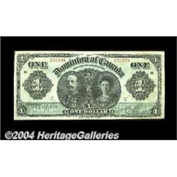 DC18a $1 1911A nice Very Fine example with a