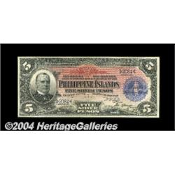 Philippine Islands 5 Silver Pesos 1903 Pick