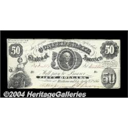 T8 $50 1861. A nice bright, natural example.