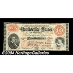 T24 $10 1861. An absolutely gorgeous example