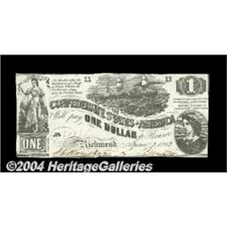 T44 $1 1862. A much better centered example