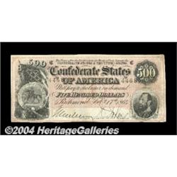 T64 $500 1864. A lovely, completely original